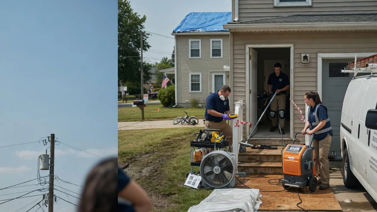 Water Damage Repair in New Trenton, IN near me